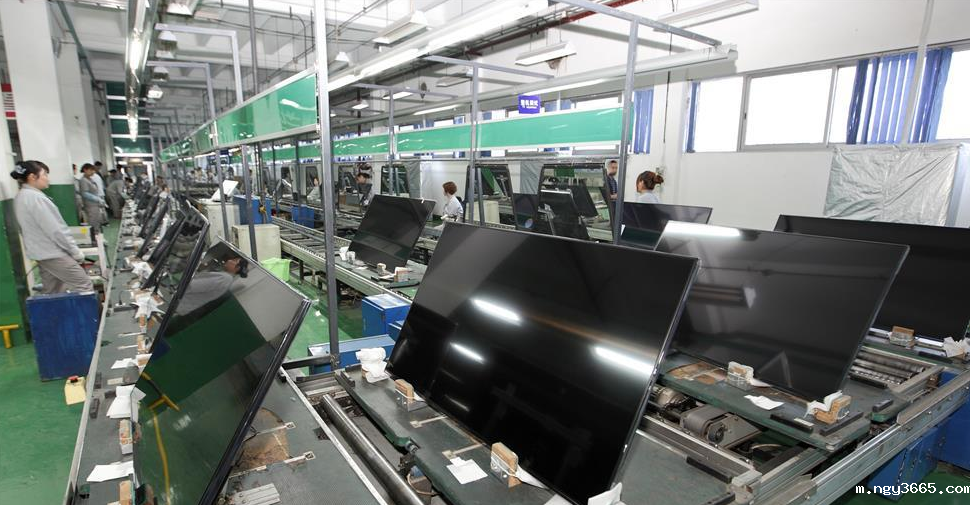 显示屏无尘车间